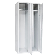 Metal cabinet for locker rooms Ferocon NO 22-01-08х18х05-C