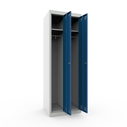 Metal wardrobe cabinet Ferocon NO 22-01-06x18x05